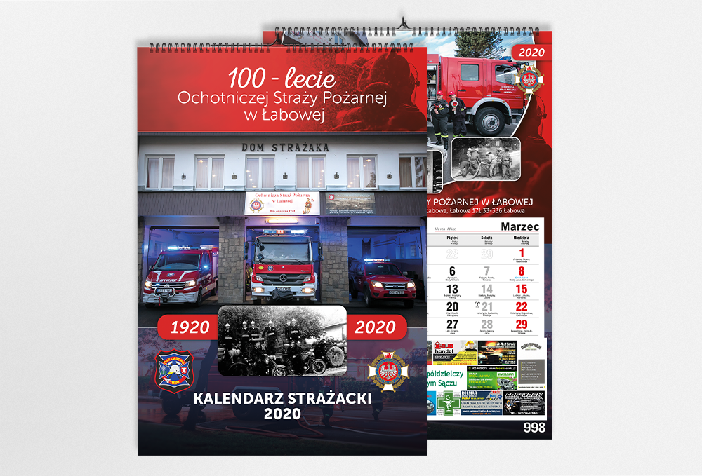 kalendarze gminne SPIRALOWANE A3